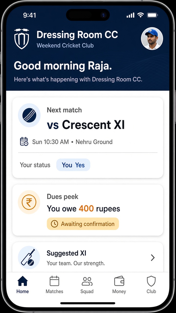 WicketSide home mockup
